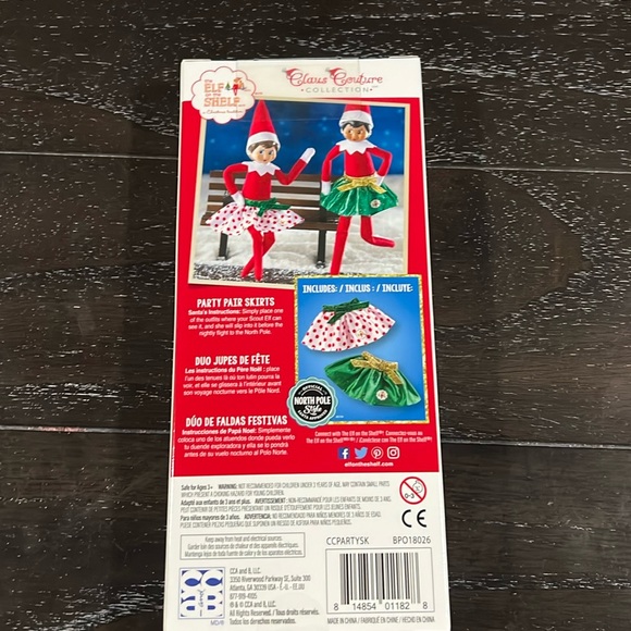 The elf on the shelf Christmas tradition clause couture skirts - Picture 4 of 7